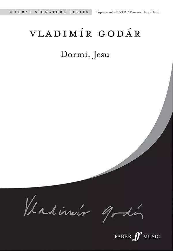 Dormi, Jesu: S Solo and SATB Chorus Choral Octavo