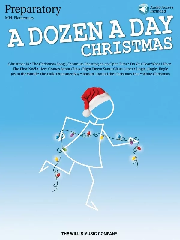 A DOZEN A DAY CHRISTMAS SONGBOOK – PREP BK/OLA