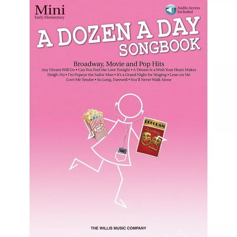 A Dozen a Day Songbook – Mini – Book/CD Pack