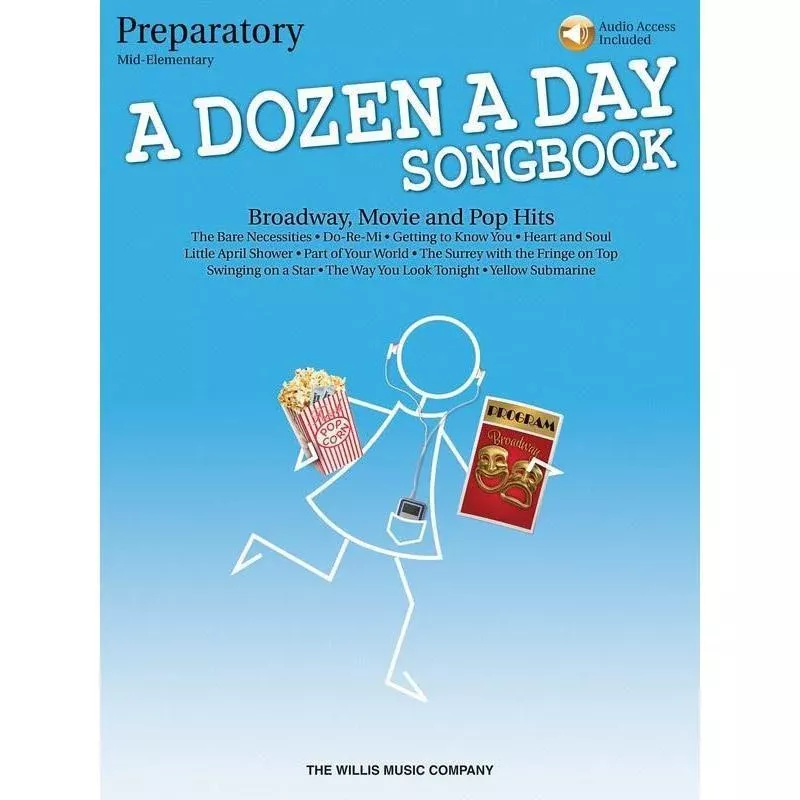 A Dozen a Day Songbook – Preparatory Book – Book/CD Pack