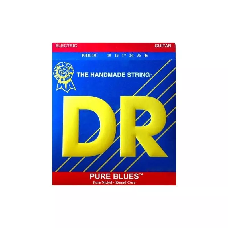 DR PHR-10 Pure Blues Nickel Medium Electric Guitar Strings