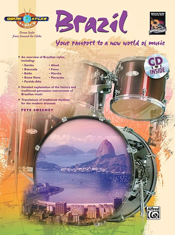 Drum Atlas: Brazil: Drum Book & CD