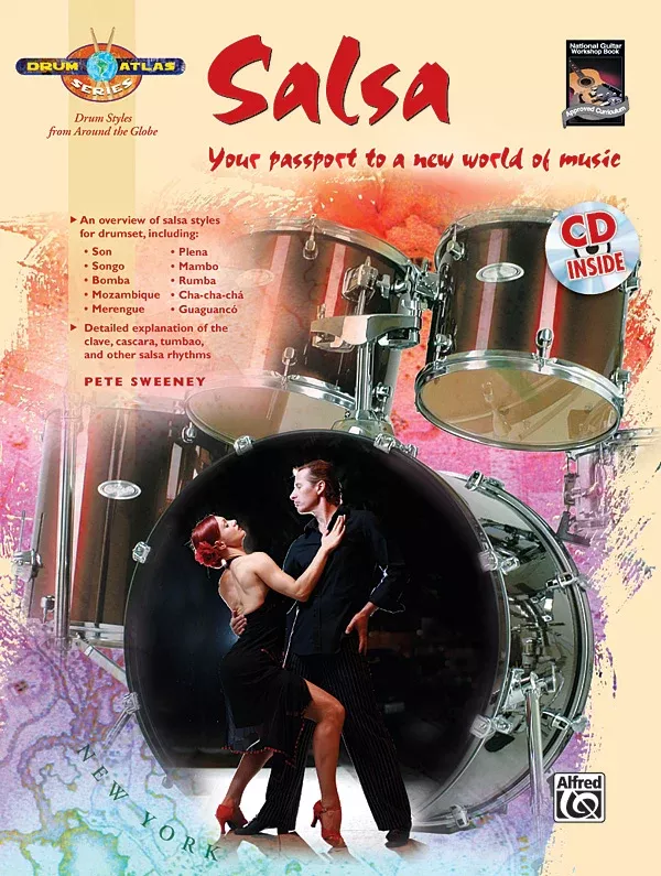 Drum Atlas: Salsa: Drum Book & CD