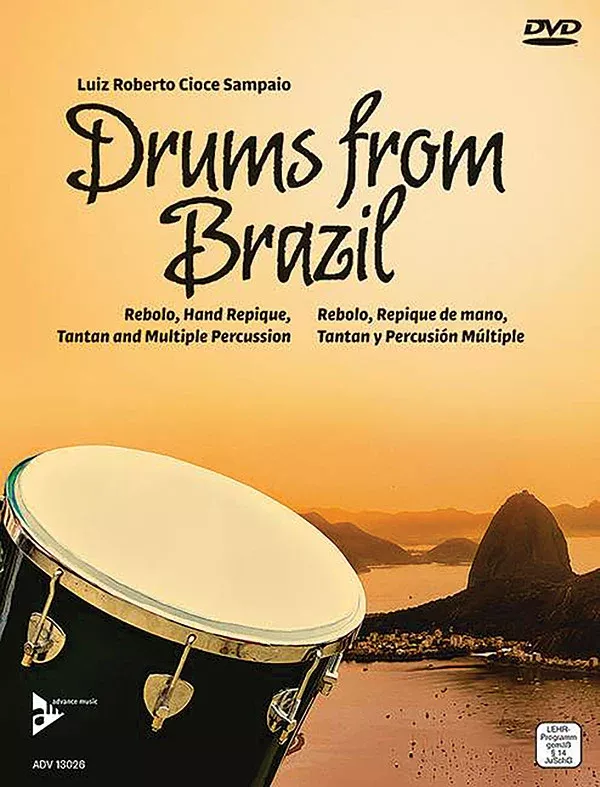 Drums from Brazil: Drum Book & DVD
