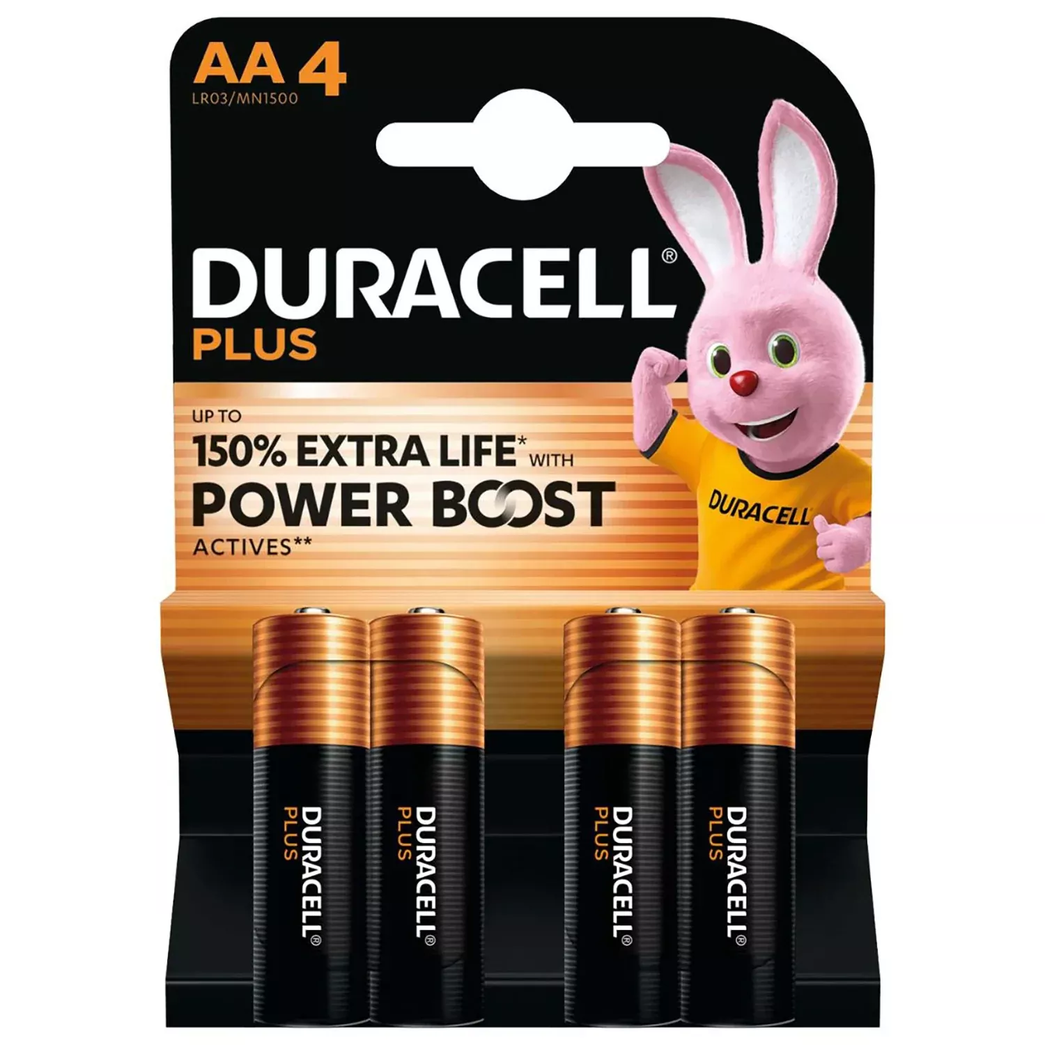 Duracell Plus Power Alkaline Batteries