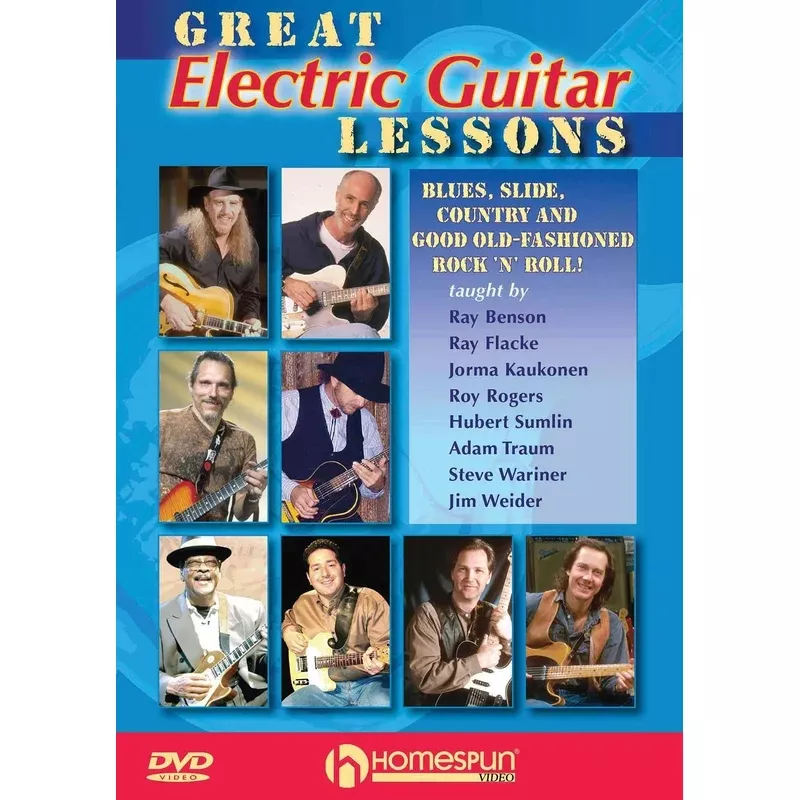 DVD – Great Electric Guitar Lessons