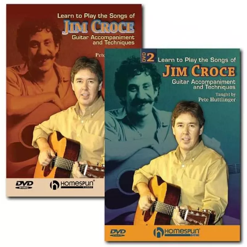 DVD – Learn to Play the Songs of Jim Croce: Two DVD Set