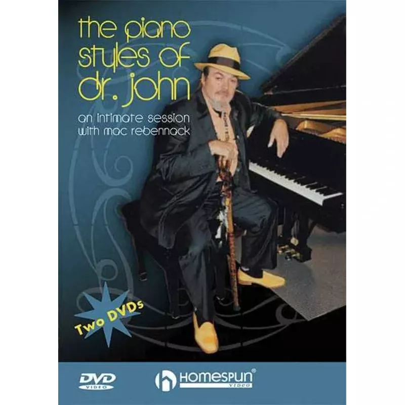 DVD-The Piano Styles of Dr.John-An Intimate Session with Mac Rebennack
