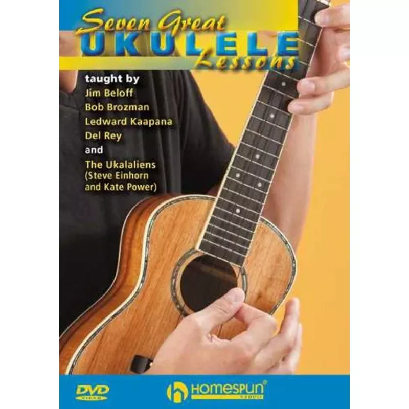 DVD – Seven Great Ukulele Lessons