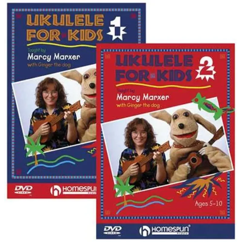 DVD – Ukulele for Kids: Two DVD Set