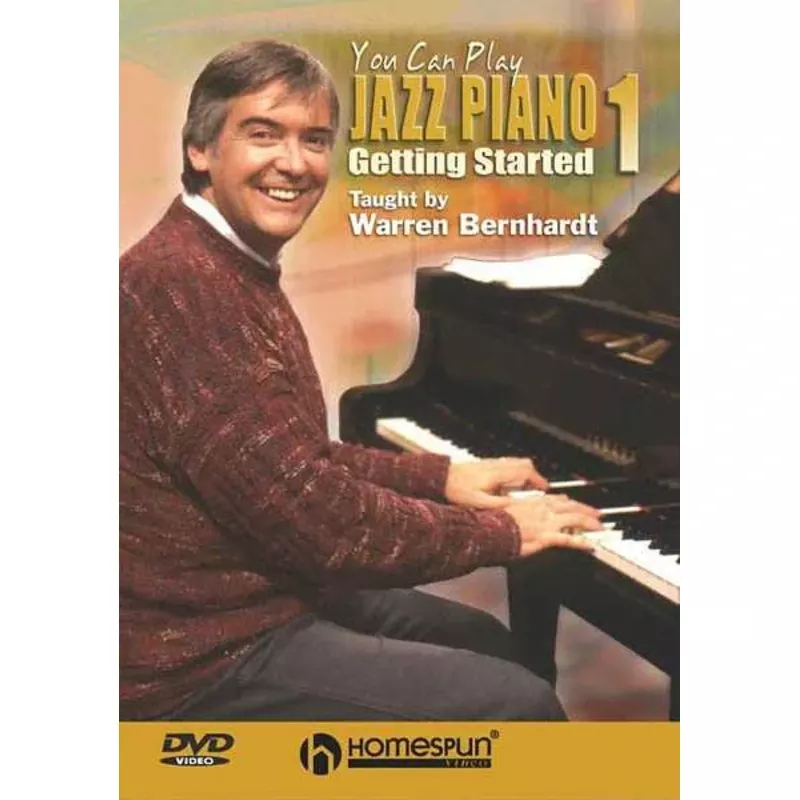 DVD – You Can Play Jazz Piano: Vol. 1 – Getting Started