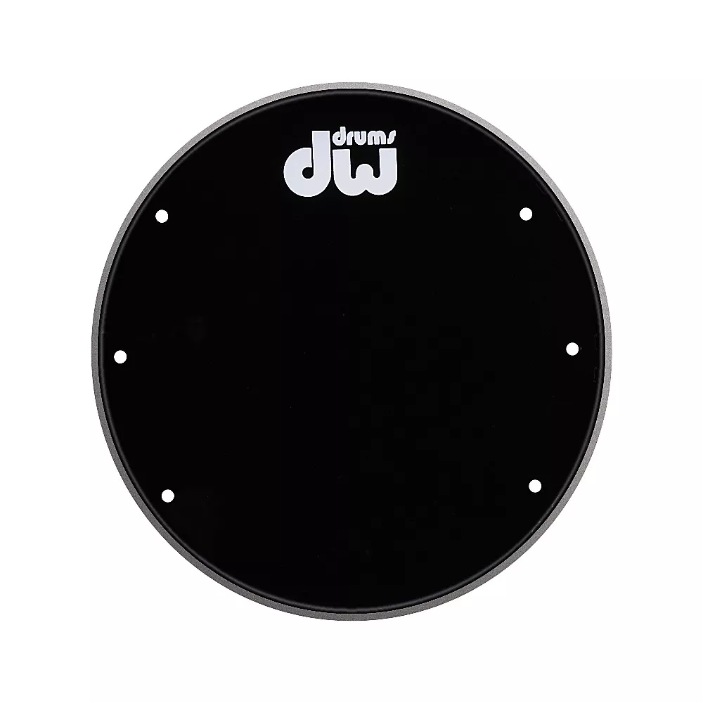 DW Gloss Black Vented Bass Drum Head 20 in.