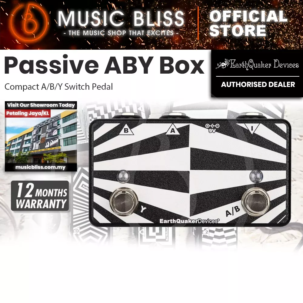 EarthQuaker Devices Passive A/B/Y Box