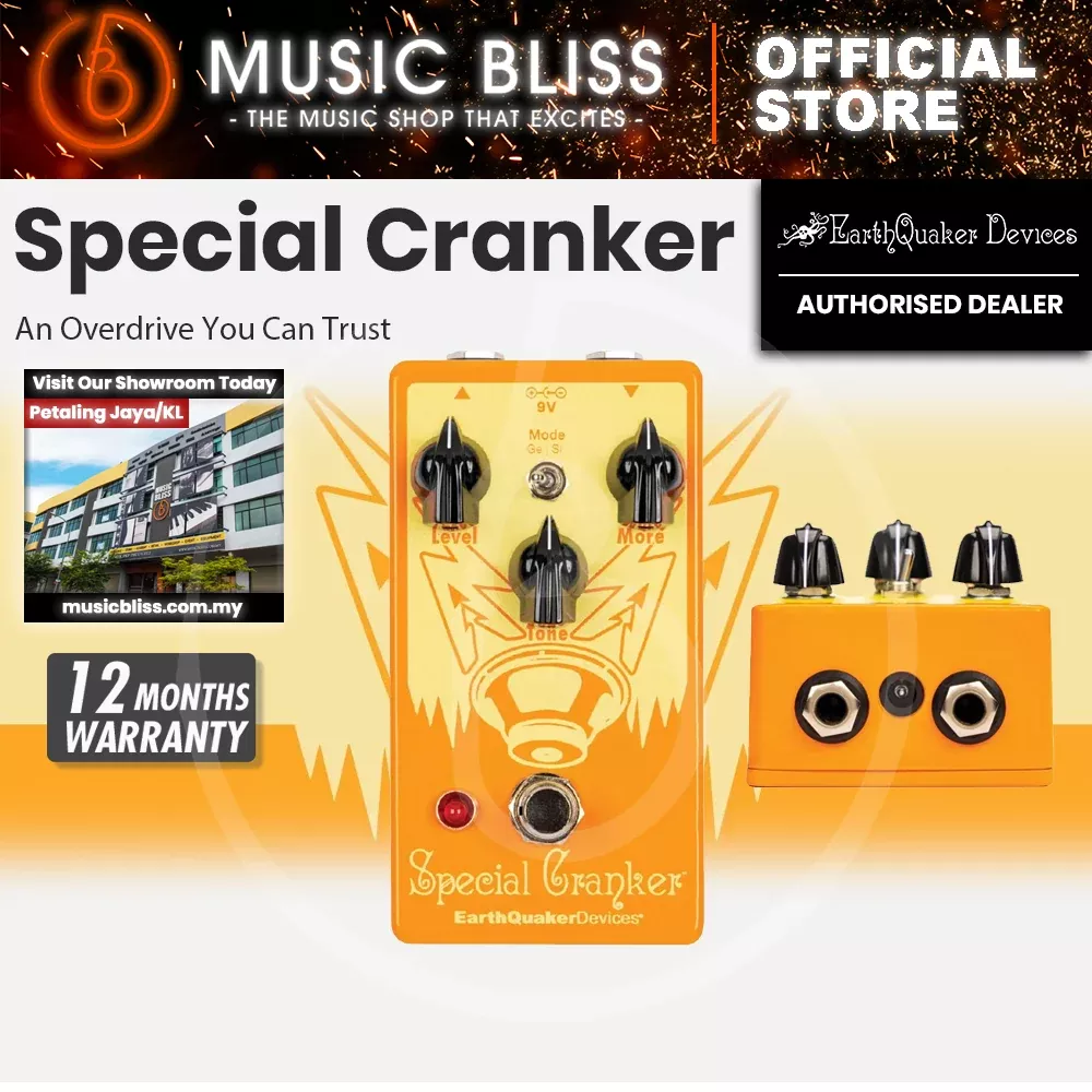 EarthQuaker Devices Special Cranker Overdrive Pedal