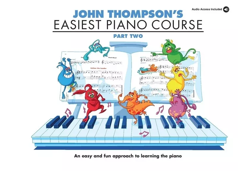 EASIEST PIANO COURSE PART 2 BK/OLA