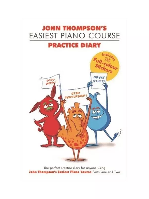 EASIEST PIANO COURSE PRACTICE DIARY