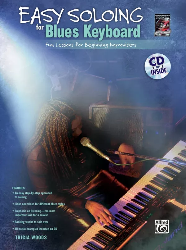 Easy Soloing for Blues Keyboard: Keyboard/Piano Book & CD