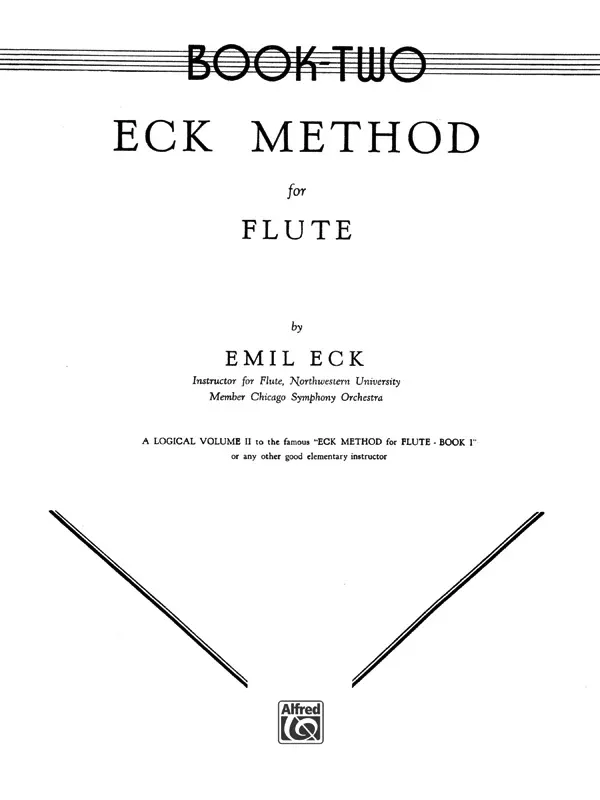 Eck Flute Method, Book II: Flute Book