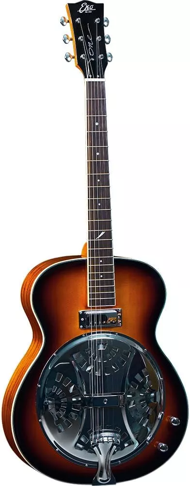 EKO One Resonator EQ Electro Guitar – Sunburst