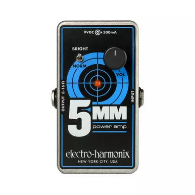 Electro Harmonix 5MM 2.5 watt power amp, 9DC-500 PSU included