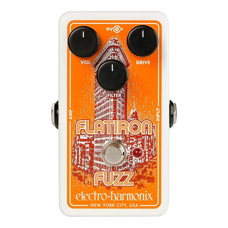 Electro-Harmonix Flatiron Fuzz Glassic Op-Amp Powered Fuzz/Distortion