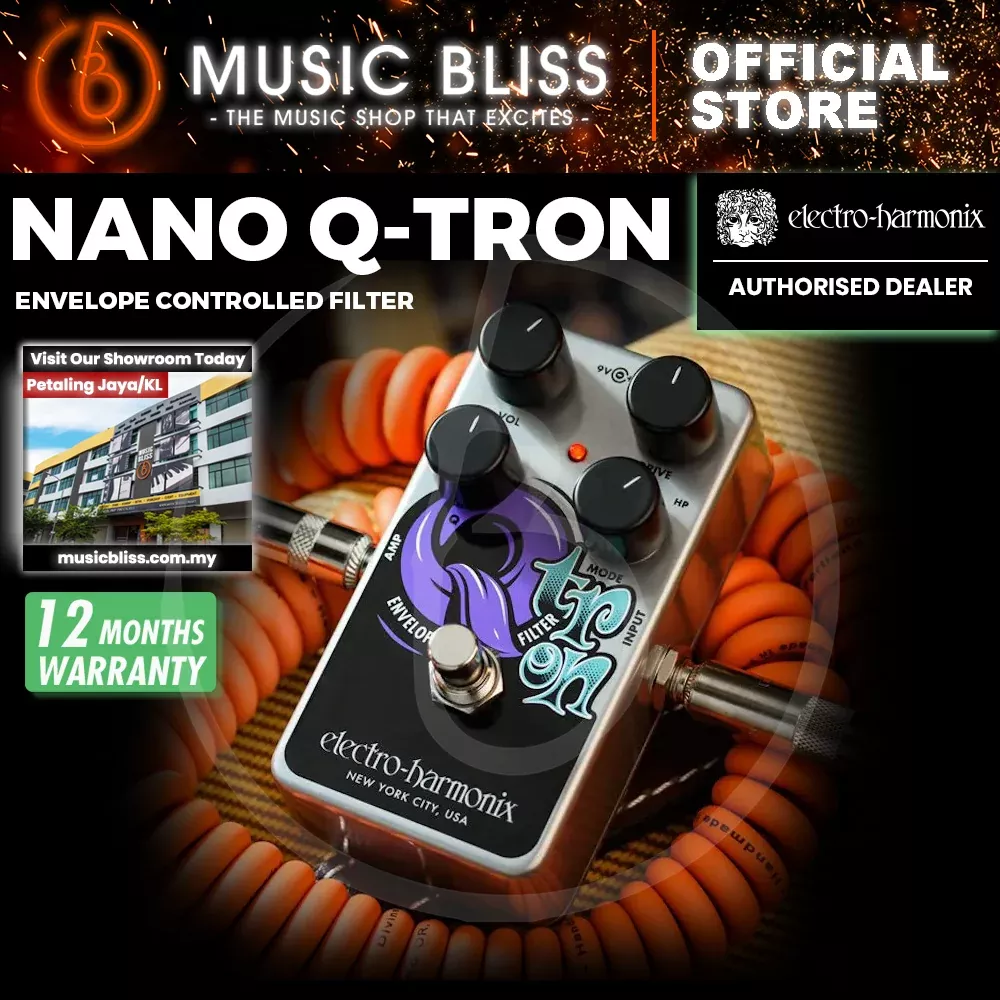 Electro Harmonix Nano Q-Tron Envelope Filter Pedal