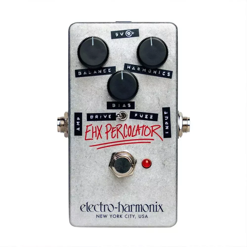 Electro Harmonix Percolator Harmonic Saturator Fuzz Effect Pedal