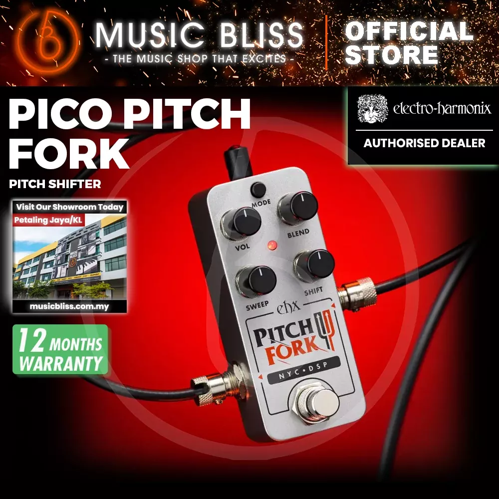Electro Harmonix Pico Pitch Fork Polyphonic Pitch Shift Pedal
