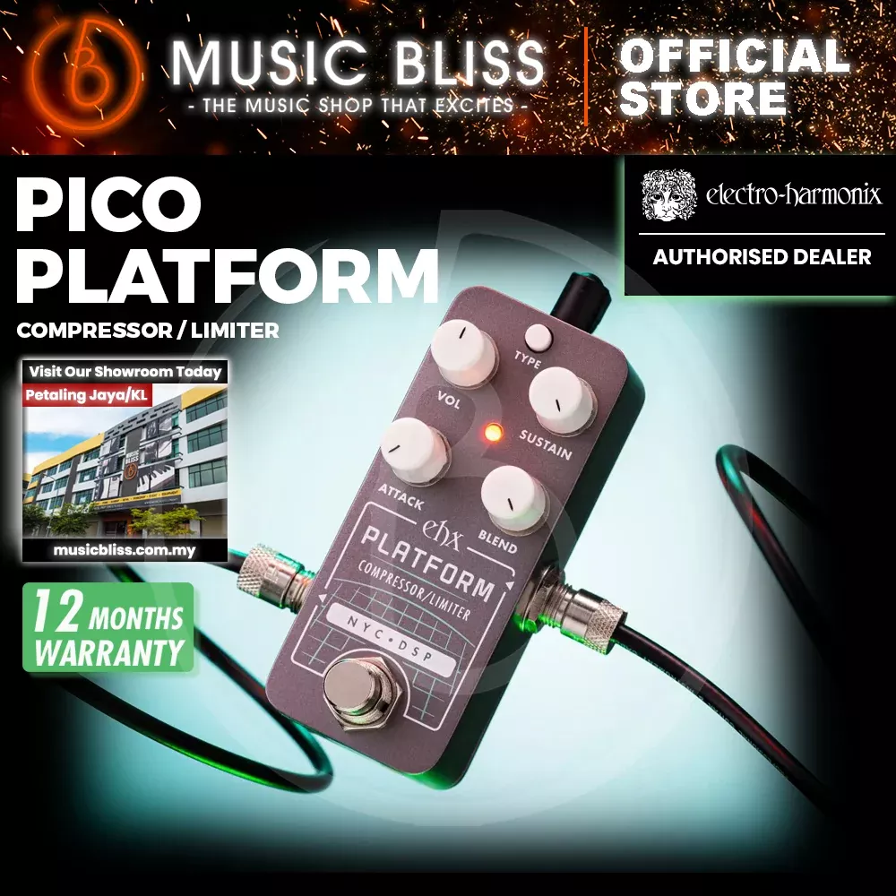 Electro Harmonix Pico Platform Compressor/Limiter Pedal