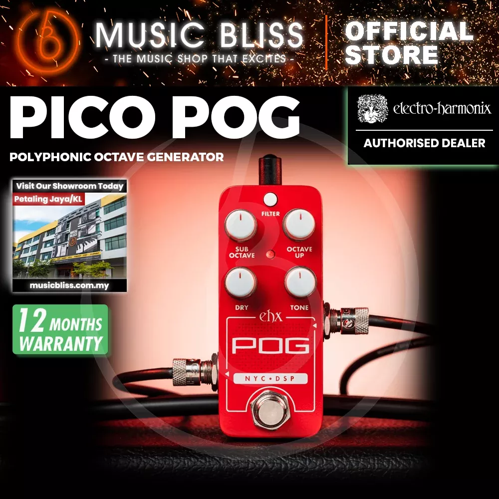 Electro Harmonix Pico POG Polyphonic Octave Generator Pedal
