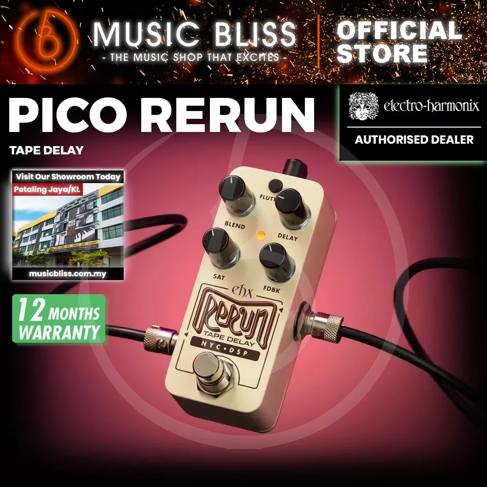 Electro Harmonix Pico Rerun Tape Delay Pedal