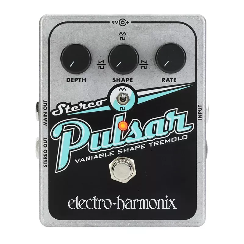 Electro-Harmonix Stereo Pulsar Variable Shape Analog Tremolo