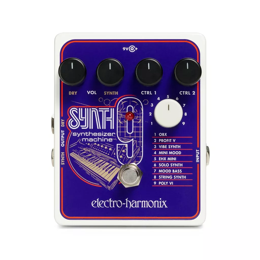 Electro-Harmonix SYNTH9 Synthesizer Machine Guitar Effects Pedal