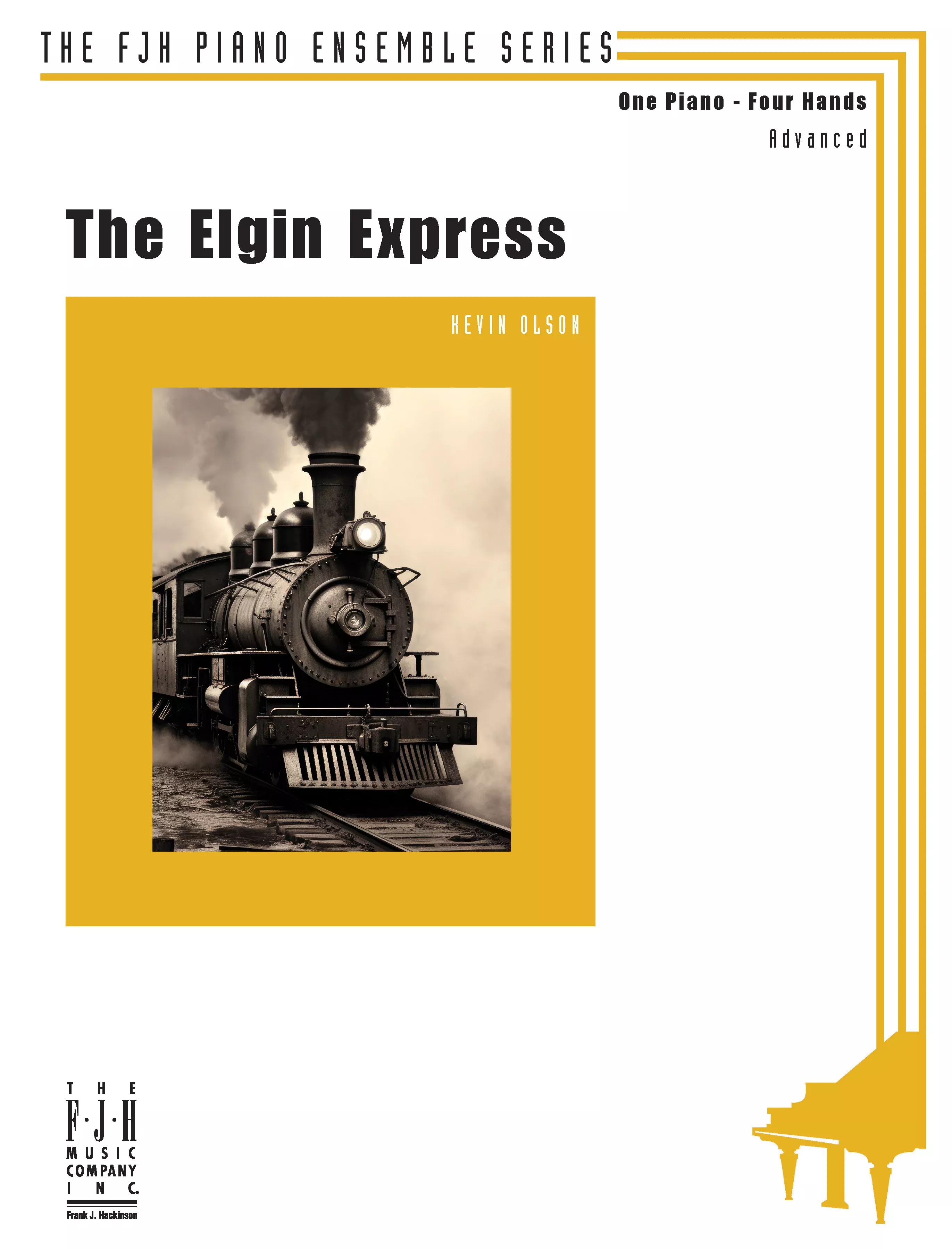 The Elgin Express: Piano Duet (1 Piano, 4 Hands)