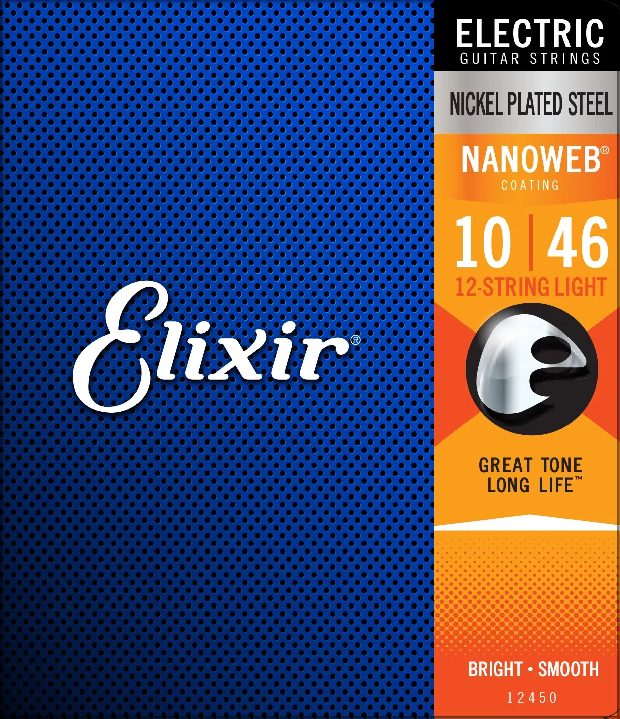 Elixir Strings Electric Nano 12 String Lite 10-46