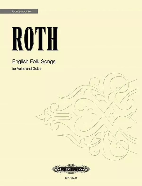 English Folk Songs: Vocal/Guitar Book