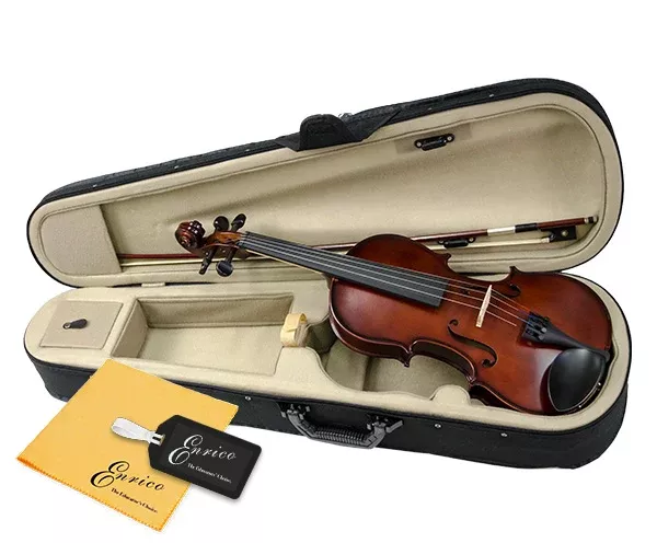 Enrico Student Plus Violin Outfit - 4/4 + Setup