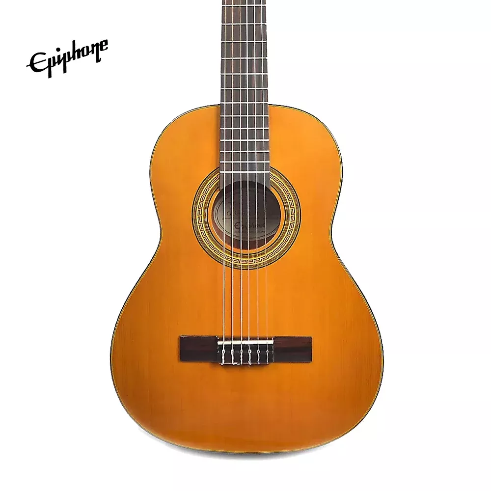 Epiphone Classical E1 Acoustic Guitar, 3/4 Size – Antique Natural