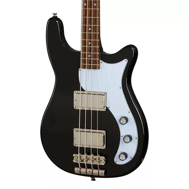 Epiphone Embassy Bass – Graphite Black with Indian Laurel Fingerboard