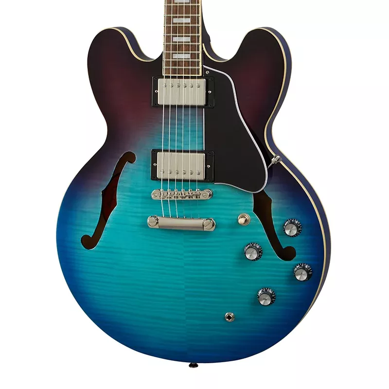 Epiphone ES-335 Figured – Blueberry Burst with Laurel Fingerboard