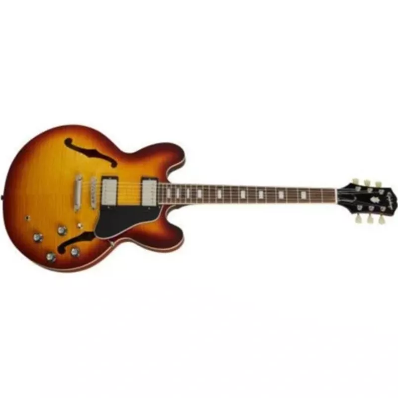 Epiphone Inspired by Gibson ES-335 Figured – Raspberry Teaburst IGES335FRTNH