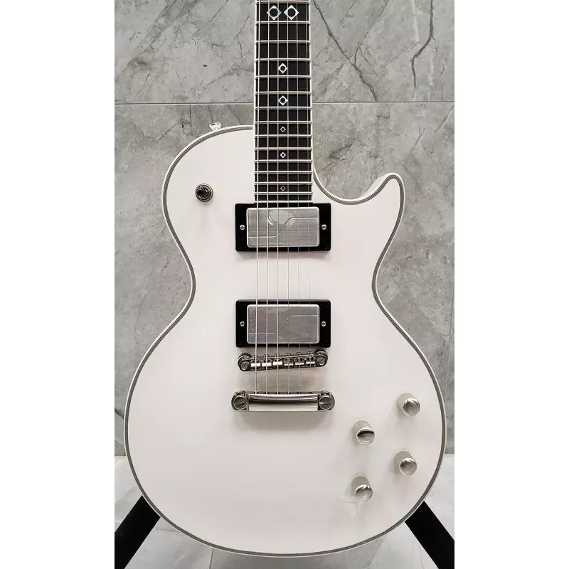 Epiphone Jerry Cantrell Les Paul Custom Prophecy Bone White EIJCLYBWNH SERIAL NUMBER 21111525535 – 8.6 LBS