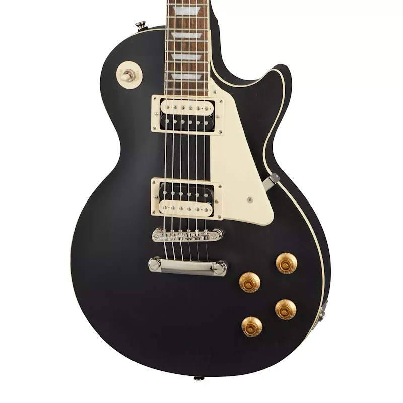 Epiphone Les Paul Classic – Worn Ebony with Indian Laurel Fingerboard
