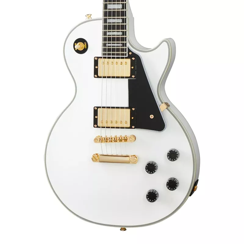 Epiphone Les Paul Custom – Alpine White with Ebony Fingerboard