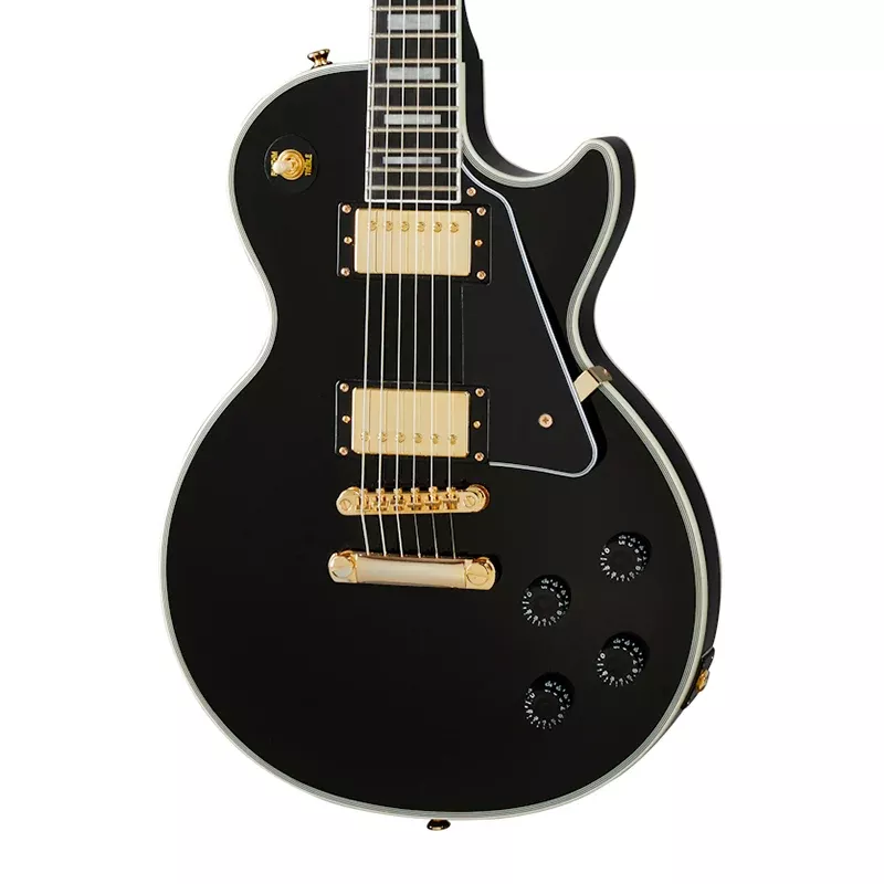 Epiphone Les Paul Custom – Ebony with Ebony Fingerboard