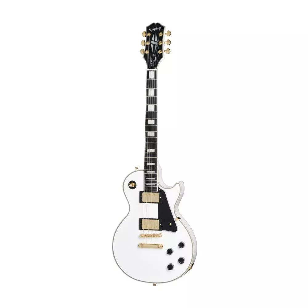 Epiphone Les Paul Custom Electric Guitar - Alpine White