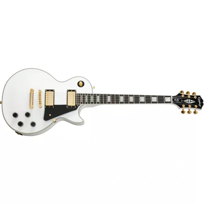Epiphone Les Paul Custom in Alpine White EILCAWGH