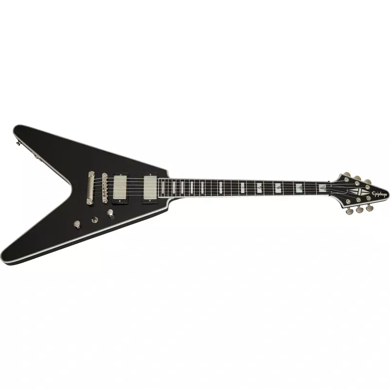 Epiphone Prophecy Collection Flying V in Black Aged Gloss EIVYBAGNH