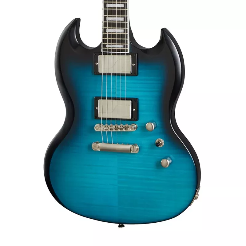 Epiphone Prophecy SG – Blue Tiger Aged Gloss with Ebony Fingerboard