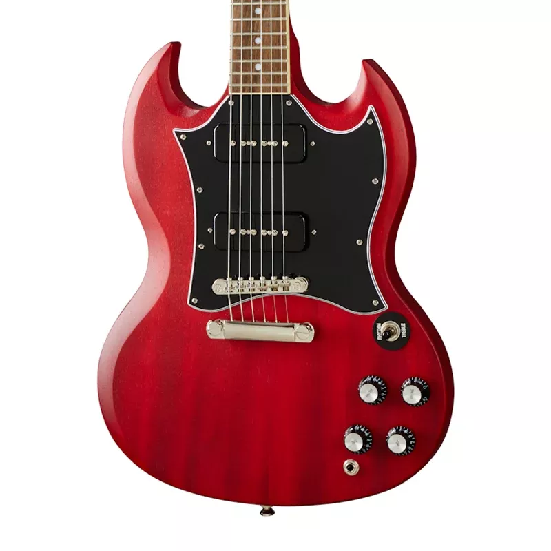Epiphone SG Classic Worn P-90s – Worn Cherry with Laurel Fingerboard